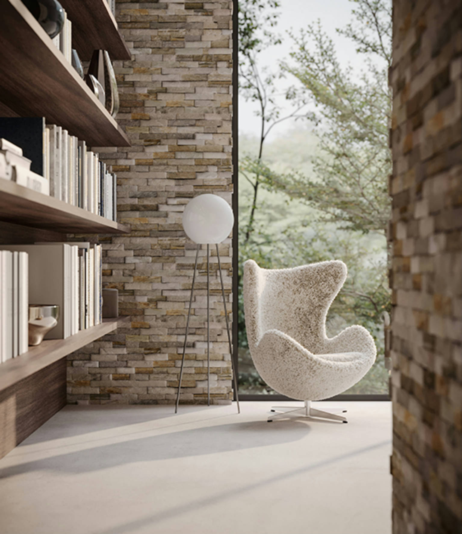 Ledger Stone Beachwalk 6x24 Split Face 2 | Quality Carpet Inc.