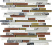 Linear Cabernet Mosaic | Quality Carpet Inc.