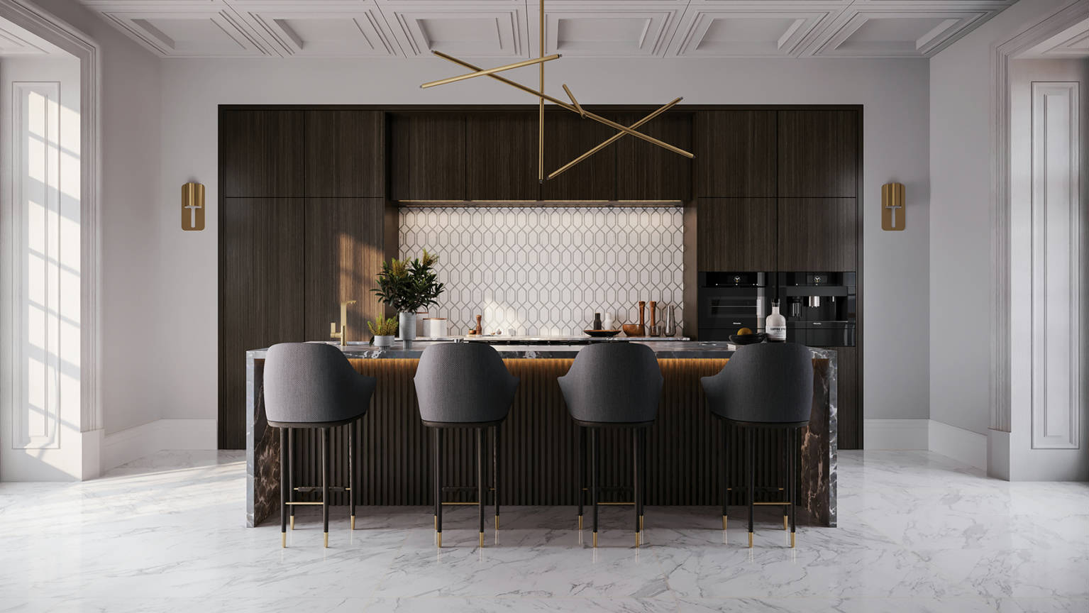 Luxury Milano Statuario 24x48 | Quality Carpet Inc.