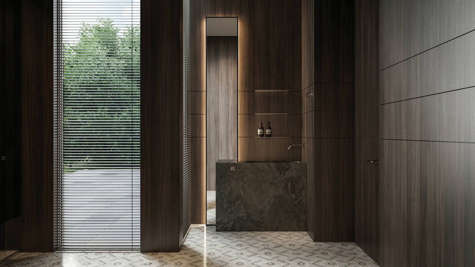Luxury Roma Argento Picco Mosaic | Quality Carpet Inc.