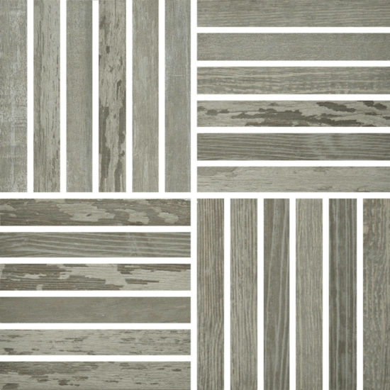 Madison Smoke 12X12 Strip Mosaic | Quality Carpet Inc.