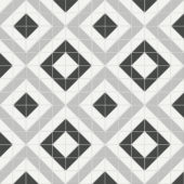Midnight Blend Matte Cubic Pattern Mosaic | Quality Carpet Inc.