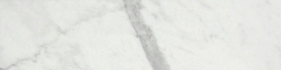 Milano Statuario Honed 3X12 Bullnose | Quality Carpet Inc.