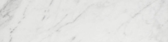 Milano Statuario Polished 3X12 Bullnose | Quality Carpet Inc.