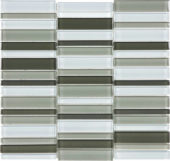 Mineral Blend Stacked Mosaic | Quality Carpet Inc.