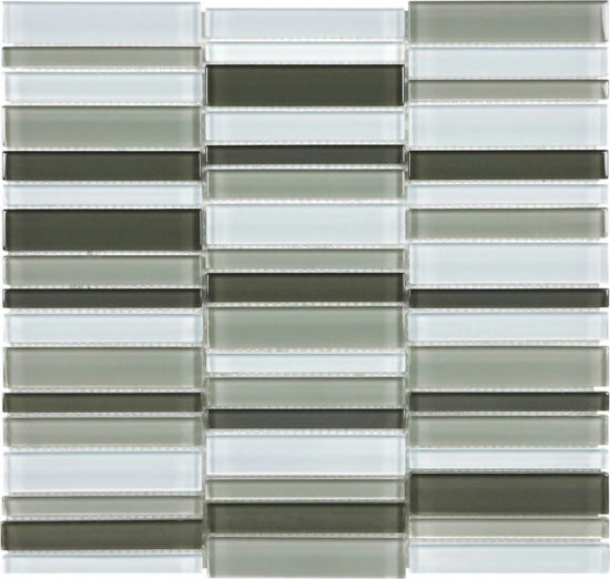 Mineral Blend Stacked Mosaic | Quality Carpet Inc.