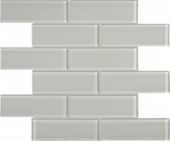 Mist 2X6 Brick Mosaic | Quality Carpet Inc.