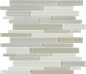 Natural Blend Random Strip Mosaic | Quality Carpet Inc.