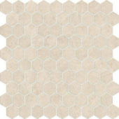Polished 1" Affection Hex Mosaic | Quality Carpet Inc.
