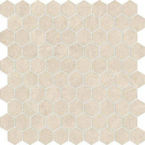 Polished 1" Affection Hex Mosaic | Quality Carpet Inc.
