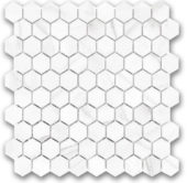 Polished 1" Devotion Hex Mosaic | Quality Carpet Inc.