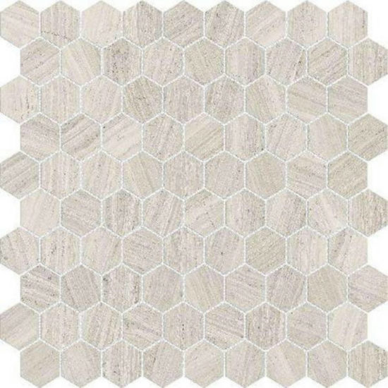 Polished 1" Passion Hex Mosaic | Quality Carpet Inc.