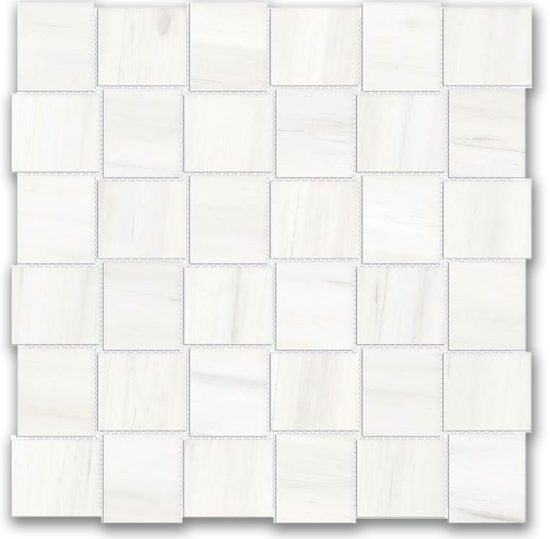 Polished 2X2 Devotion Basketweave Mosaic | Quality Carpet Inc.