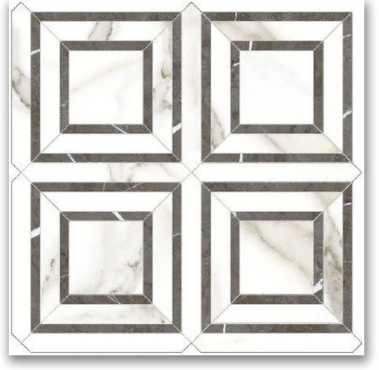 Polished Adoration Piazza Mosaic | Quality Carpet Inc.