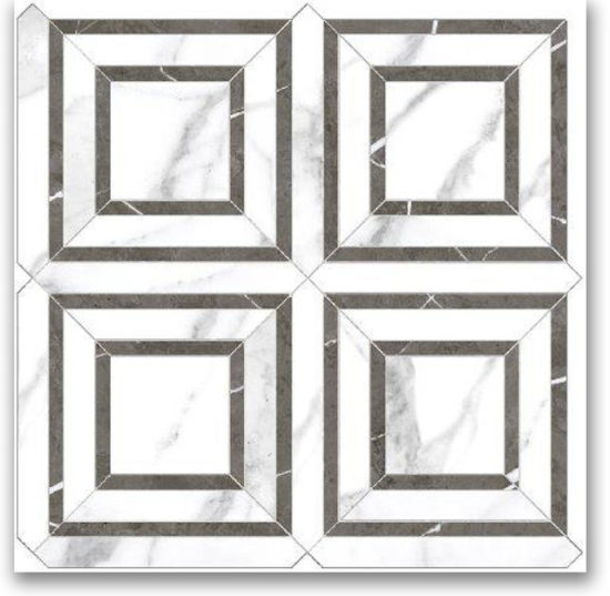 Polished Love Piazza Mosaic | Quality Carpet Inc.