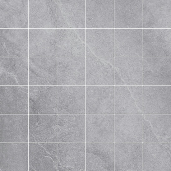 Ravello Light Grey 2X2 Mosaic | Quality Carpet Inc.