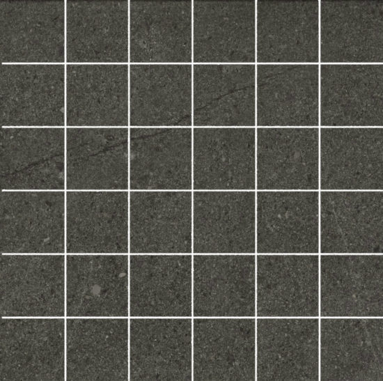 Rock Dark 2x2 Mosaic | Quality Carpet Inc.