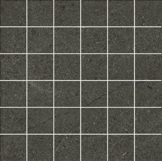 Rock Dark 2x2 Mosaic | Quality Carpet Inc.