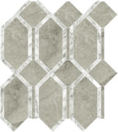 Roma Argento Polished Modella Mosaic | Quality Carpet Inc.