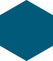 Ronda 5.5X6.3” Navy Blue Hexagon | Quality Carpet Inc.