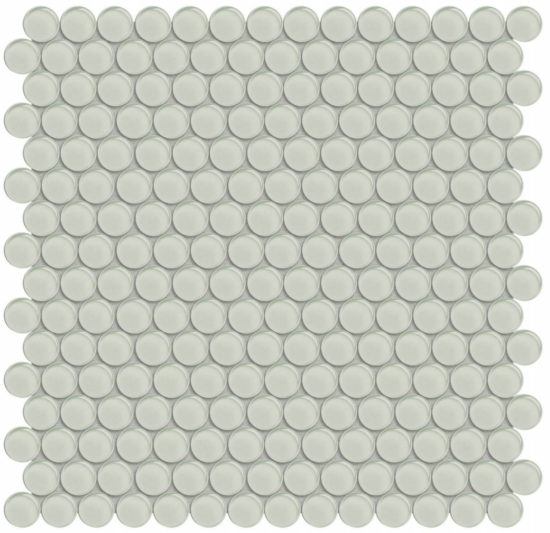 Sand Penny Round Mosaic | Quality Carpet Inc.