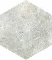 Seville 5.5X6.3” White Hexagon | Quality Carpet Inc.