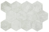 Seville 5.5X6.3” White Hexagon | Quality Carpet Inc.