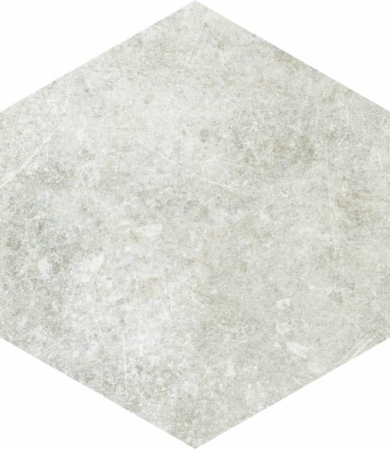 Seville 5.5X6.3” White Hexagon | Quality Carpet Inc.