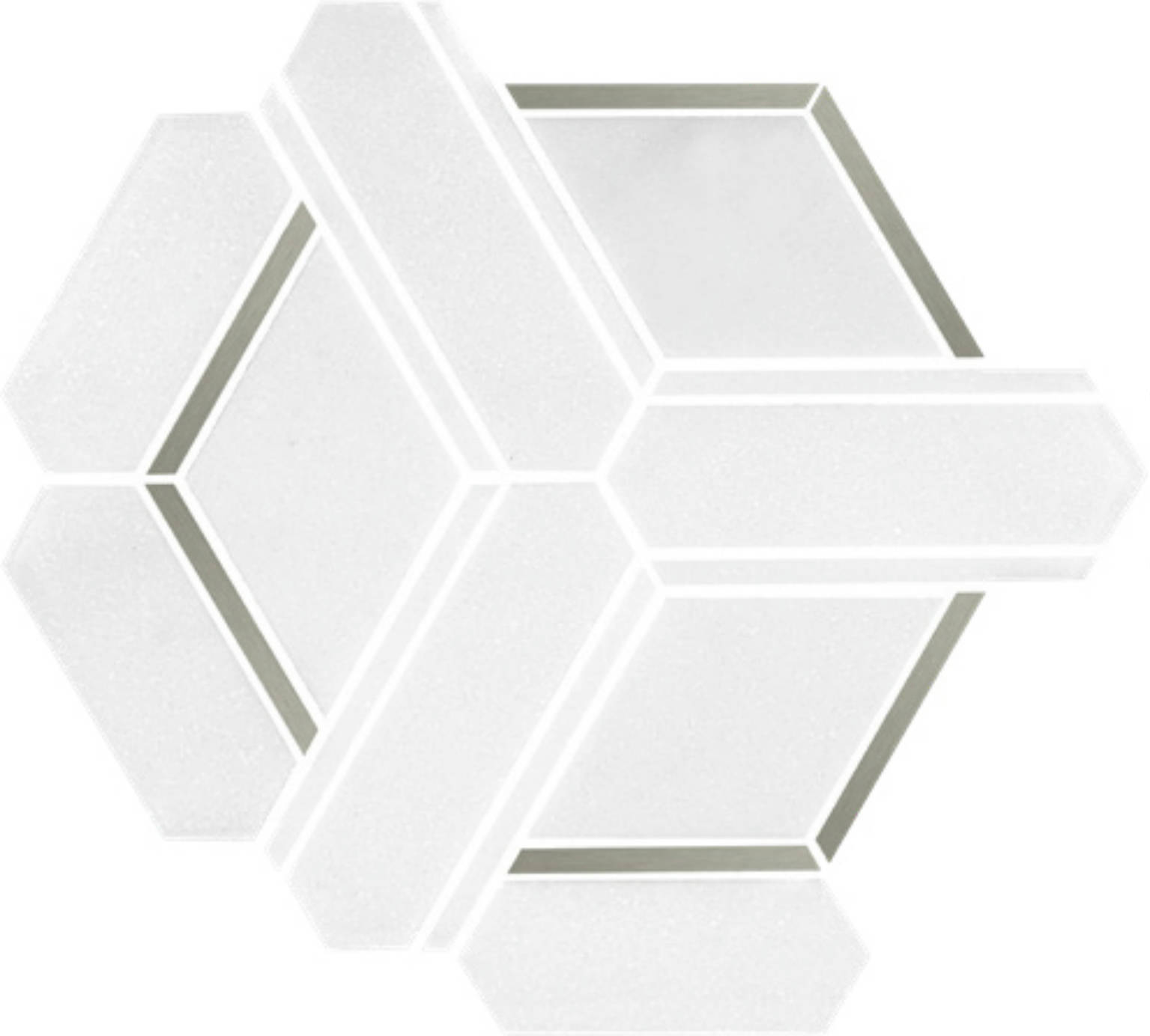 Silver Ring Mosaic | Quality Carpet Inc.