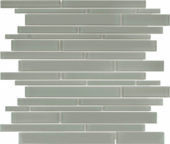 Smoke Random Strip Mosaic | Quality Carpet Inc.