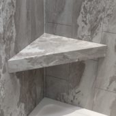 Smoky Sky Shower Bench 26x18.63x3 | Quality Carpet Inc.
