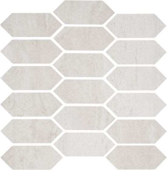 Soul Ivory Picket Mosaic | Quality Carpet Inc.