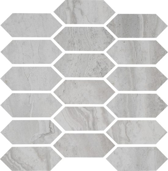 Spirit Silver Picket Mosaic | Quality Carpet Inc.