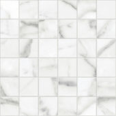 Statuario Venezia Honed 2X2 Mosaic | Quality Carpet Inc.