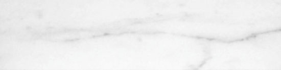 Statuario Venezia Polished 3X12 Bullnose | Quality Carpet Inc.