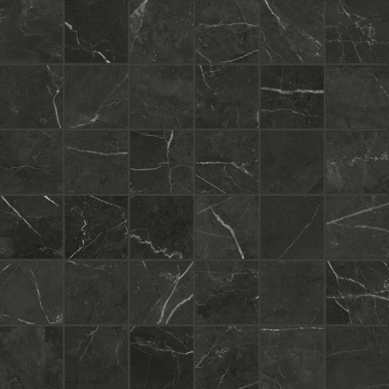 Tivoli Nero Honed 2X2 Mosaic | Quality Carpet Inc.