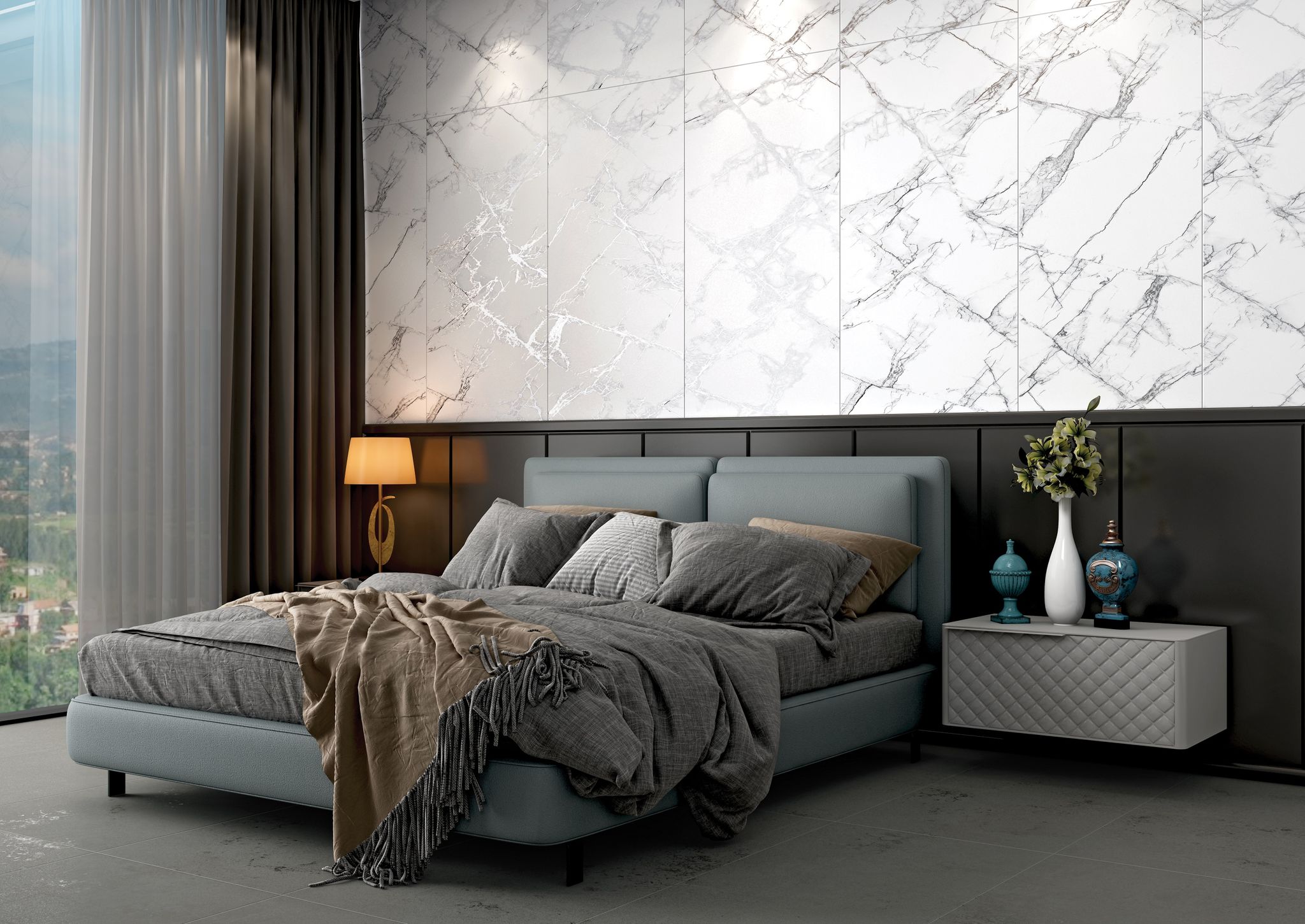 Treasure Ice White Marble 24x48 | Quality Carpet Inc.