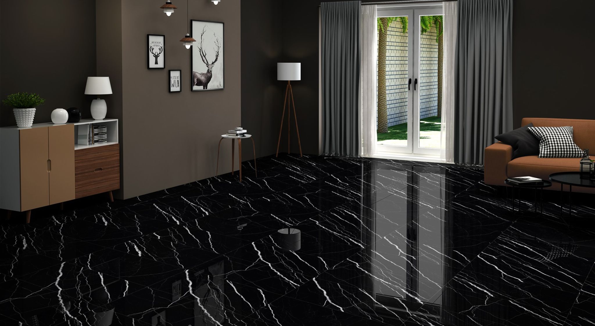 Treasure Midnight Nero 24x48 | Quality Carpet Inc.