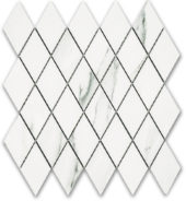 Treasure Statuario Polished Diamond Mosaic | Quality Carpet Inc.