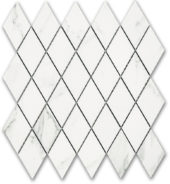 Treasure Statuario Polished Diamond Mosaic | Quality Carpet Inc.