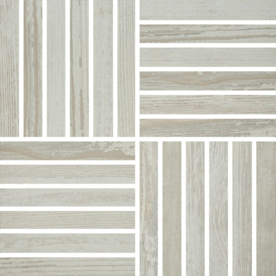 Tucson Ivory 12X12 Strip Mosaic | Quality Carpet Inc.