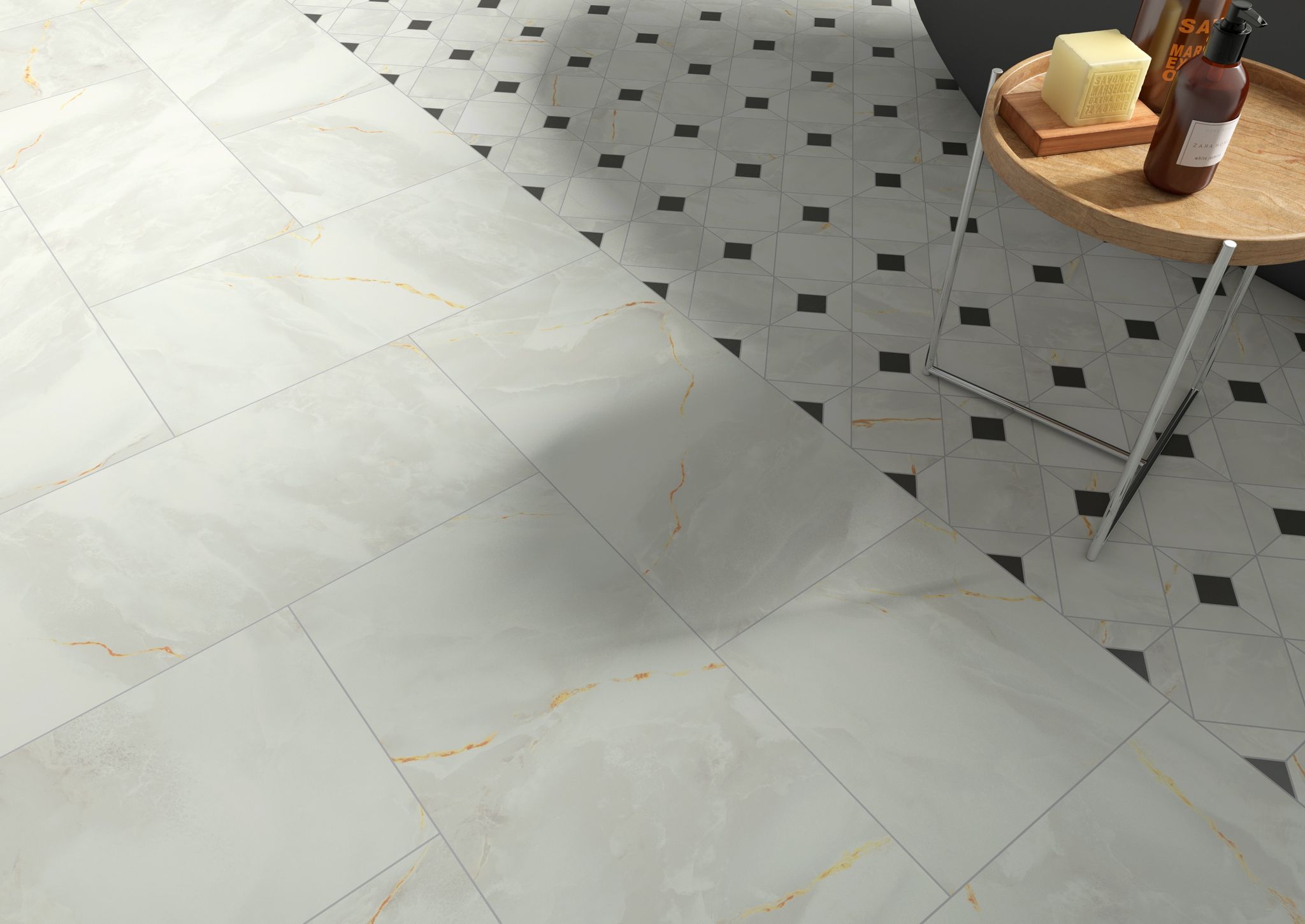 Venezia White 12x24 | Quality Carpet Inc.