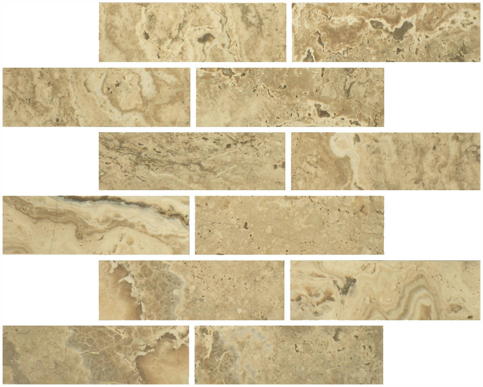 Walnut 2X6 Mosaic | Quality Carpet Inc.