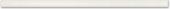 White 0.5X12 Demi Bullnose | Quality Carpet Inc.