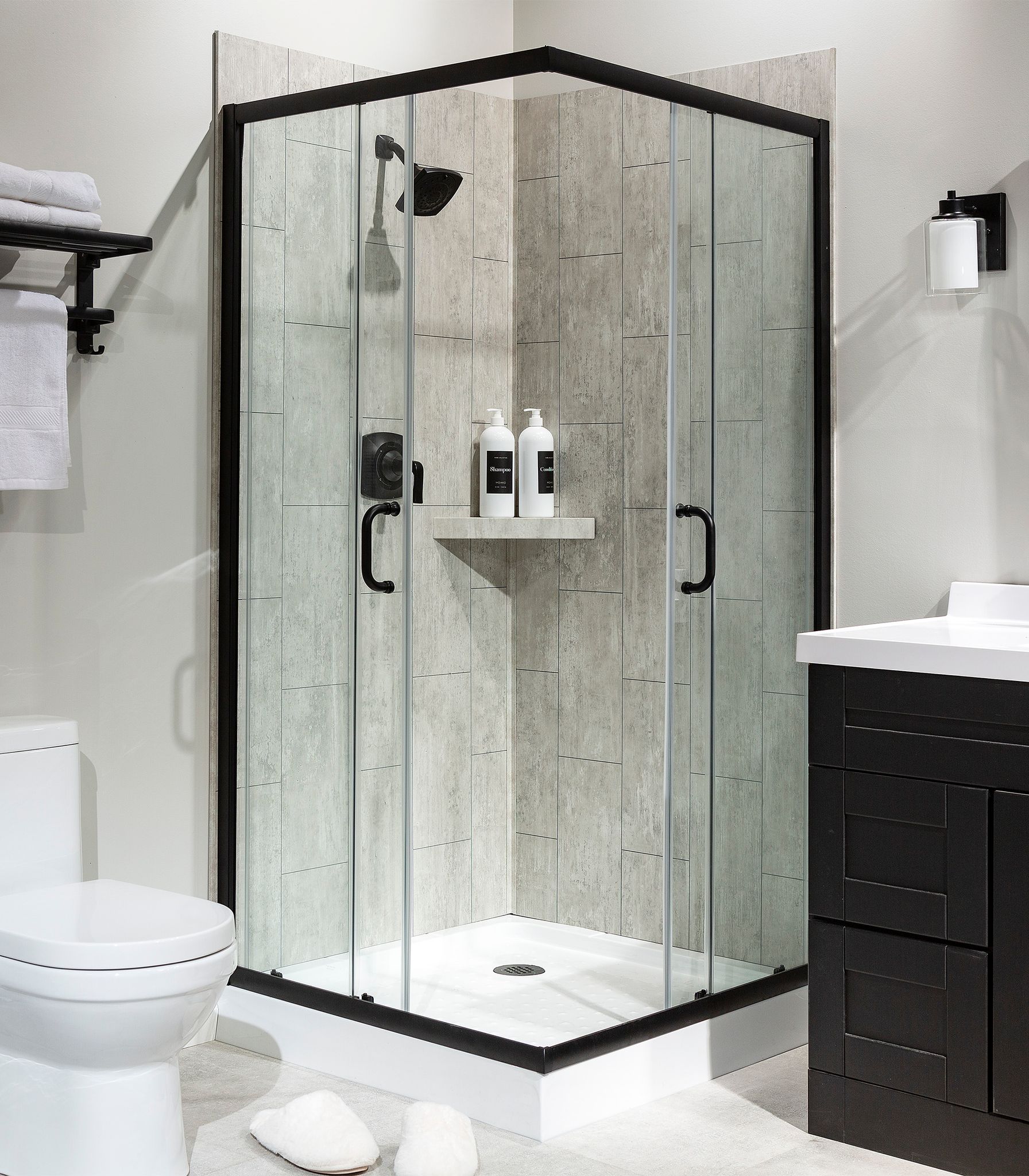Wind Gust Shower Wall Kit 36x60x78 | Quality Carpet Inc.