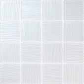 3"x3" White Glass Mosaic | Quality Carpet Inc.