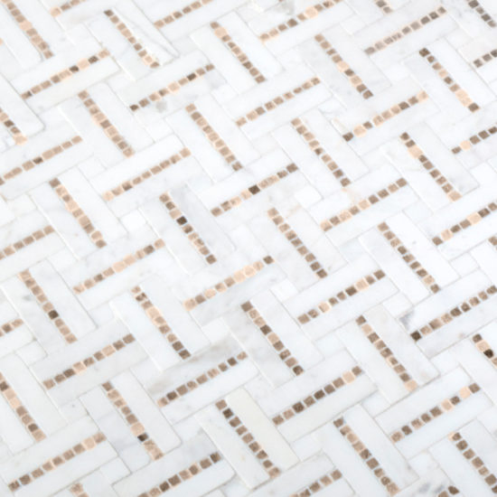 Gazebo Cream Mosaic | Quality Carpet Inc.