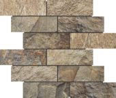 Slate Stone Beige Glazed Ceramic 2"x6" Brick | Quality Carpet Inc.