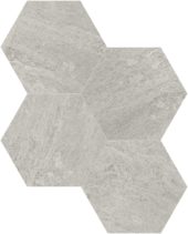 Anciano Grigio 6 Hexagon Mosaic | Quality Carpet Inc.