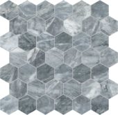 Aqua Intenso 2 Hexagon Mosaic | Quality Carpet Inc.